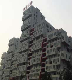 [鄭州真石漆]富士康冠達(dá)花園個(gè)性設(shè)計(jì)，只用超前單彩真石漆